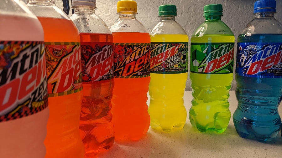Key Ingredients and Comparisons of Mountain Dew with Other Citrus-Flavored Sodas